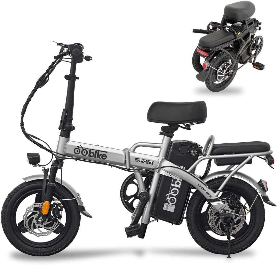 RIRAKIE 14インチ電動自転車レビュー｜折りたたみミニベロ×100km走行【販売終了】