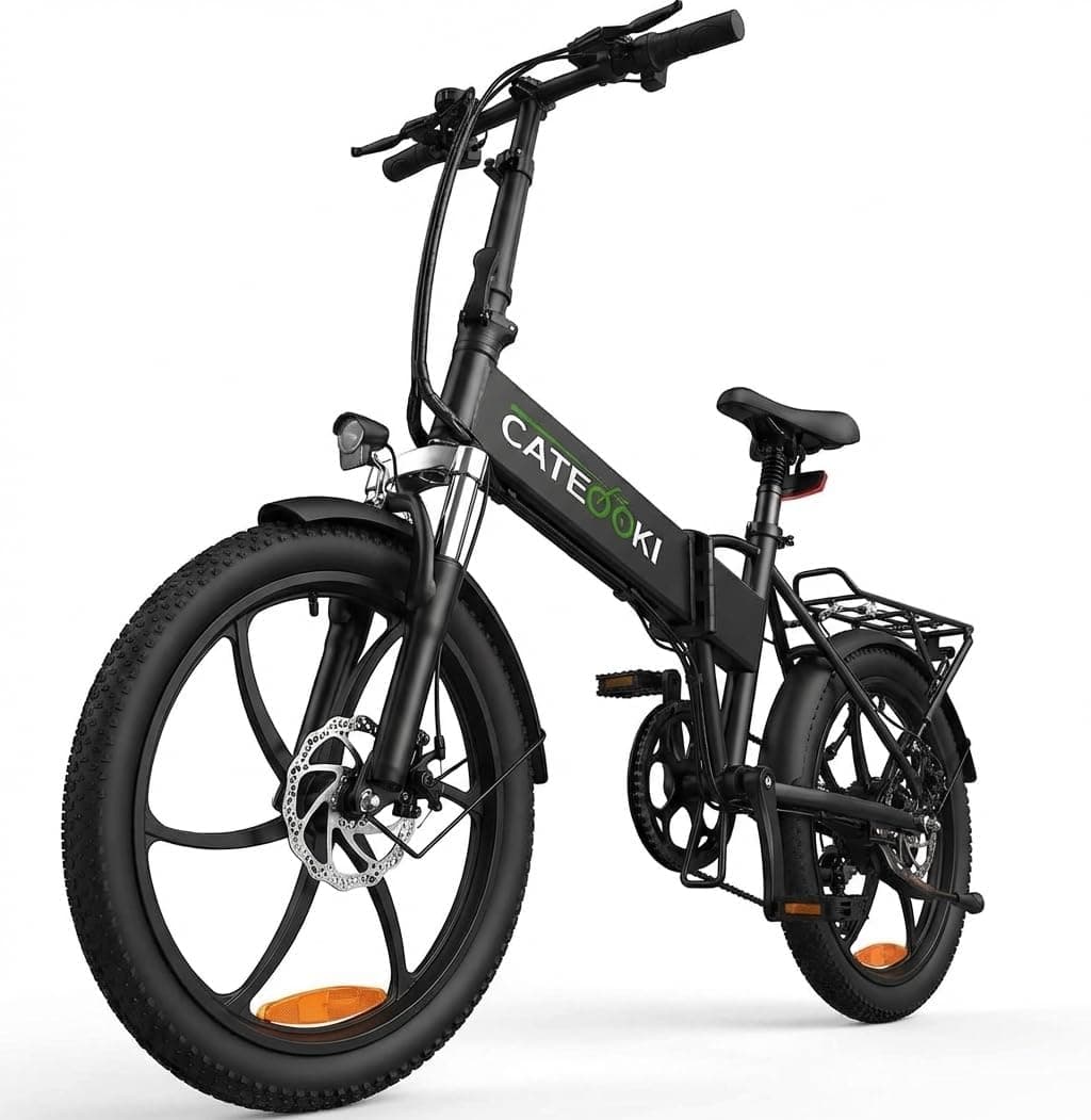CATEOOKI 20インチ電動自転車レビュー｜極太タイヤ×150km走行の実力【2026年版】